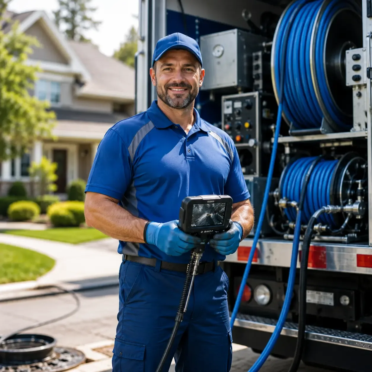 Local outdoor drain cleaning specialists in Bloomington, NE